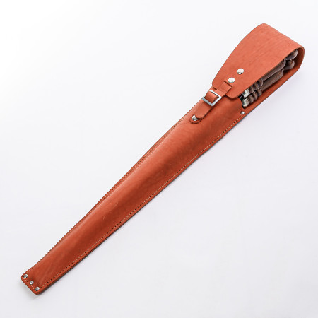 A set of skewers 670*12*3 mm in an orange leather case в Барнауле