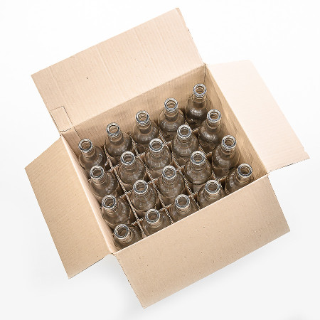 20 bottles of "Guala" 0.5 l without caps in a box в Барнауле